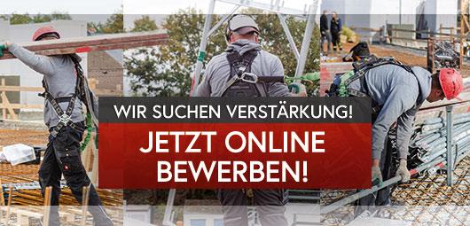 JETZT ONLINE BEWERBEN!
